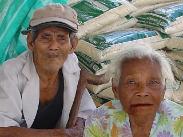 This couple were some what bewildered given some of the activities which followed the Tsunami